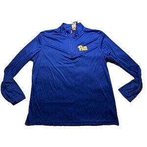 Pittsburgh Panthers Captivating LS NCAA NEW Quarter Zip Athletic XL